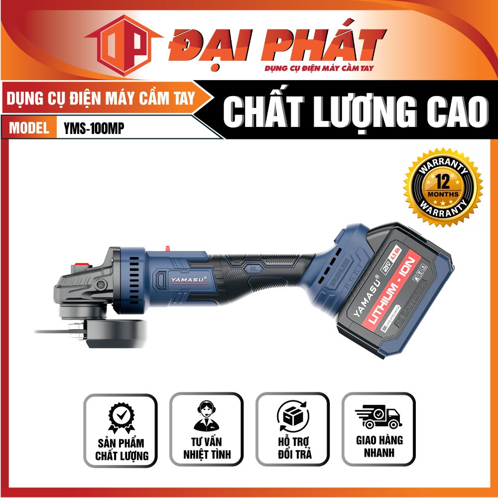 MÁY CẮT MÀI - PIN 21V YAMASU YMS-M100 MP
