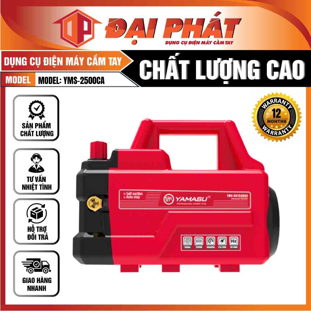 MÁY RỬA XE Ô TÔ, XE MÁY CAO ÁP YAMASU YMS-RX2500CA (CÓ CHỈNH ÁP)