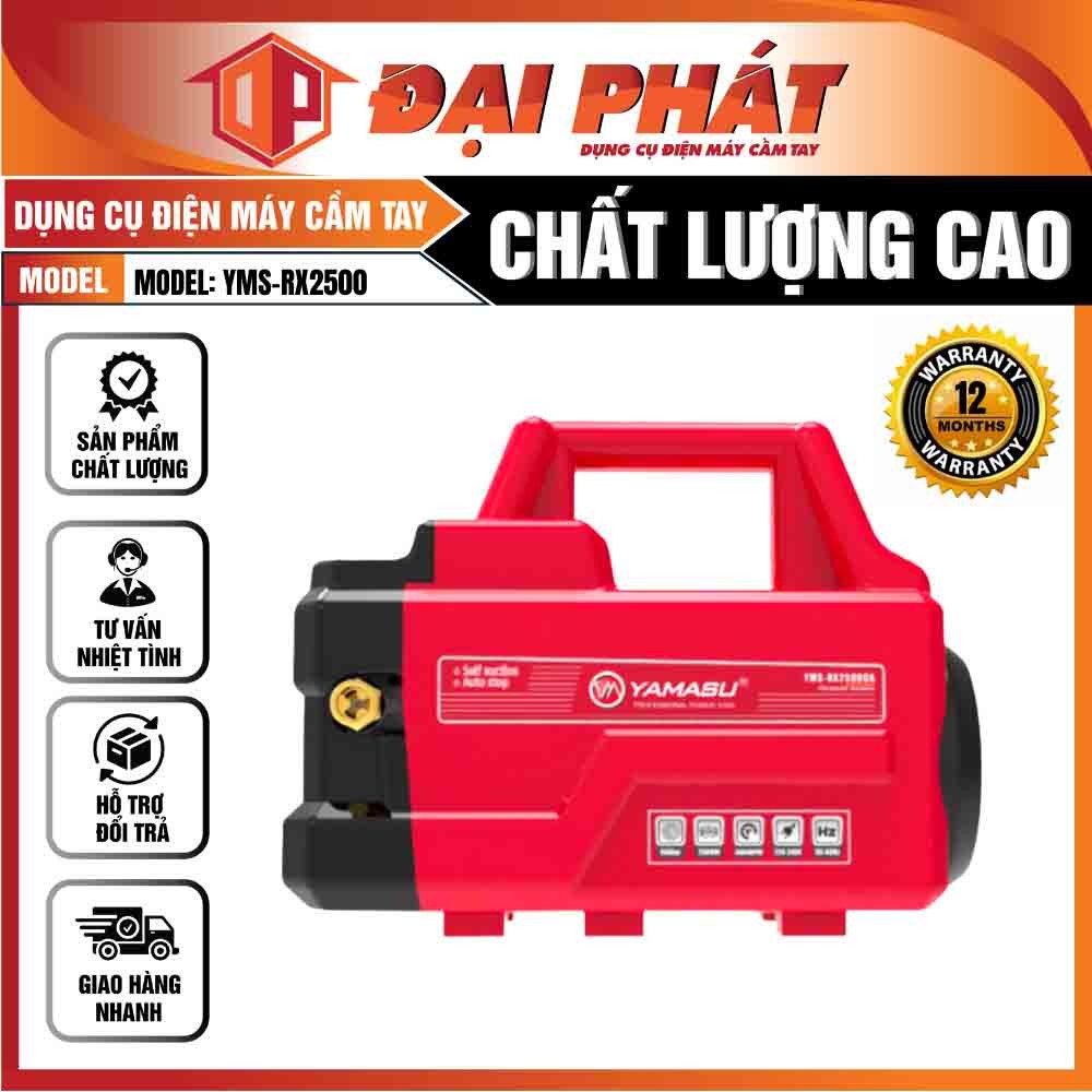 MÁY RỬA XE Ô TÔ, XE MÁY ÁP LỰC CAO YAMASU YMS-RX2500