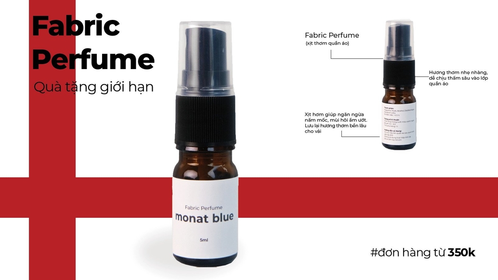 Fabric Perfume - Nước hoa xịt vải quần áo lưu hương