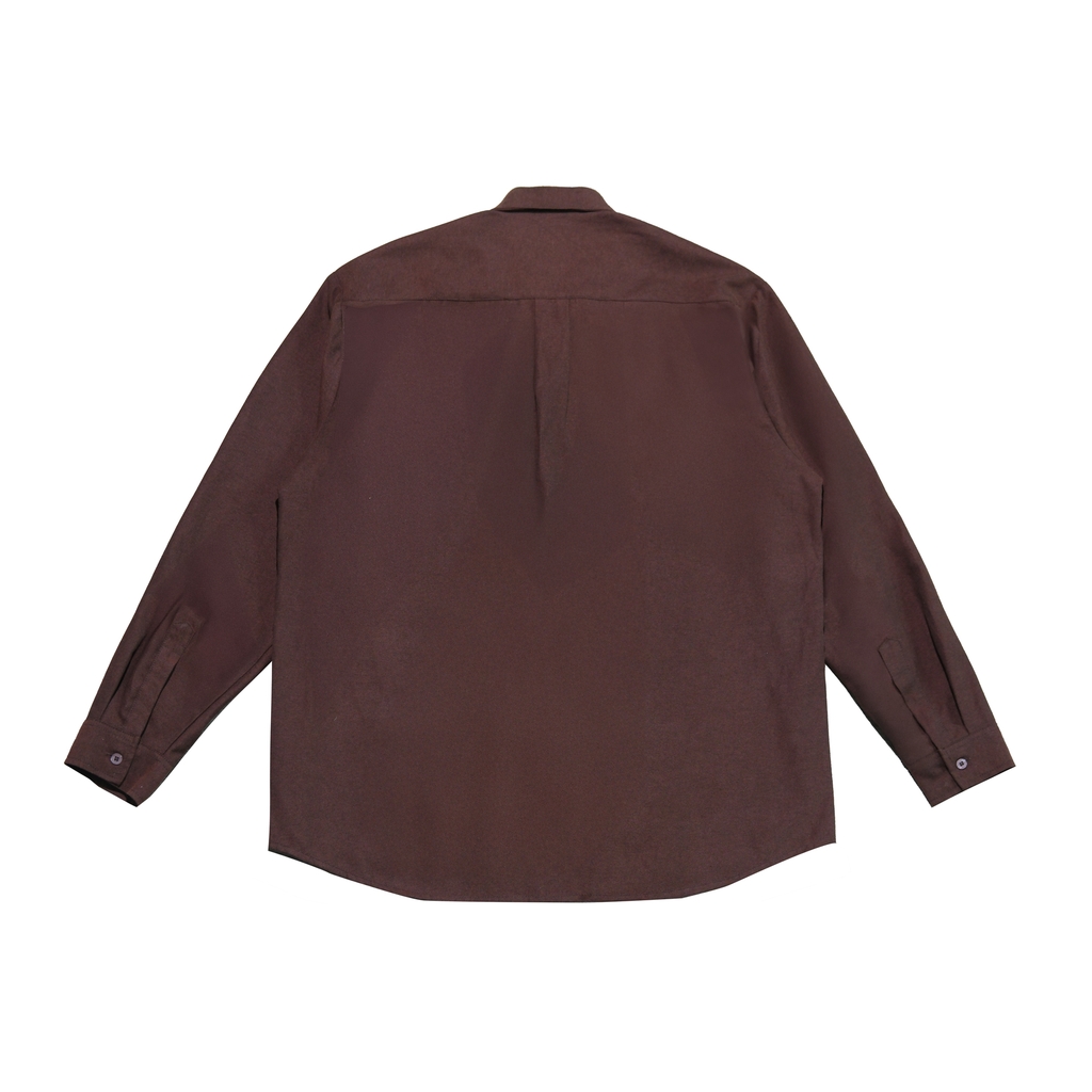 Áo sơ mi oxford Nâu Chocolate