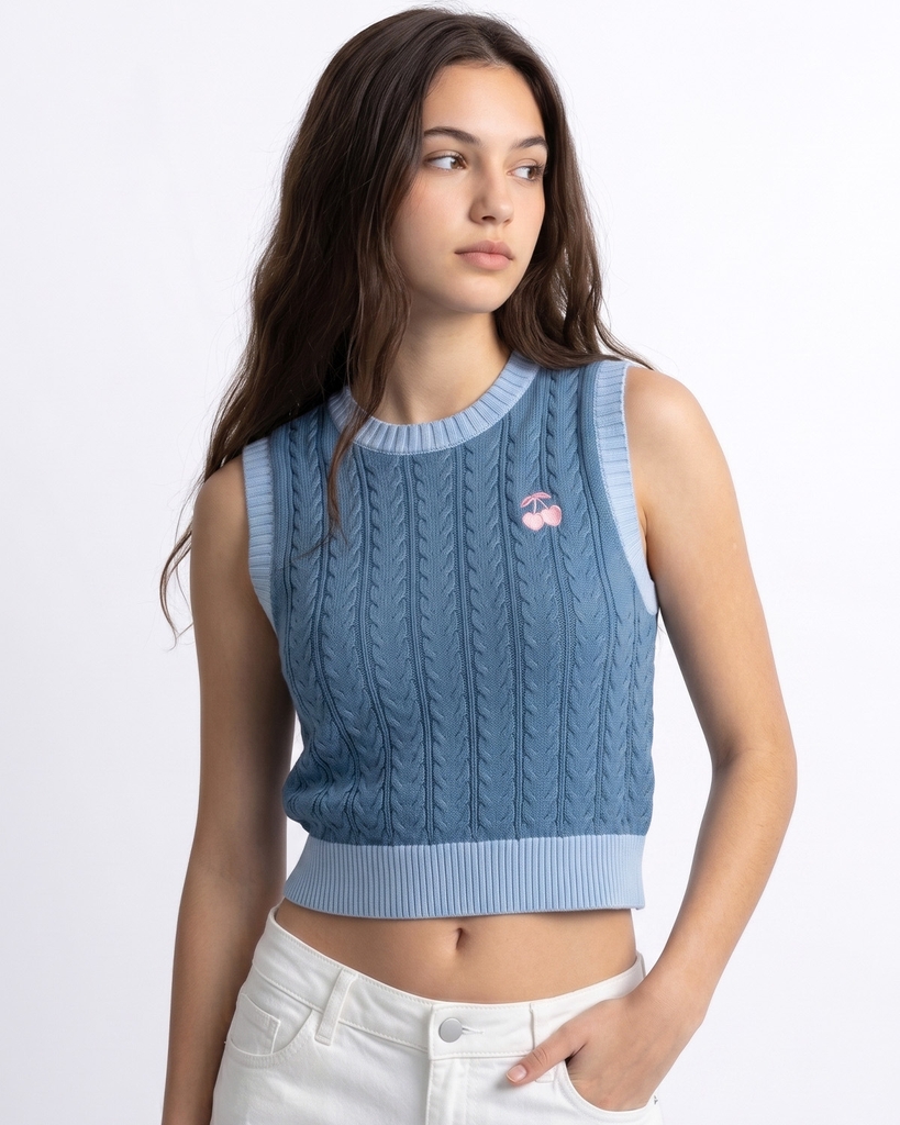 Áo Len BlueBell Knit Vest