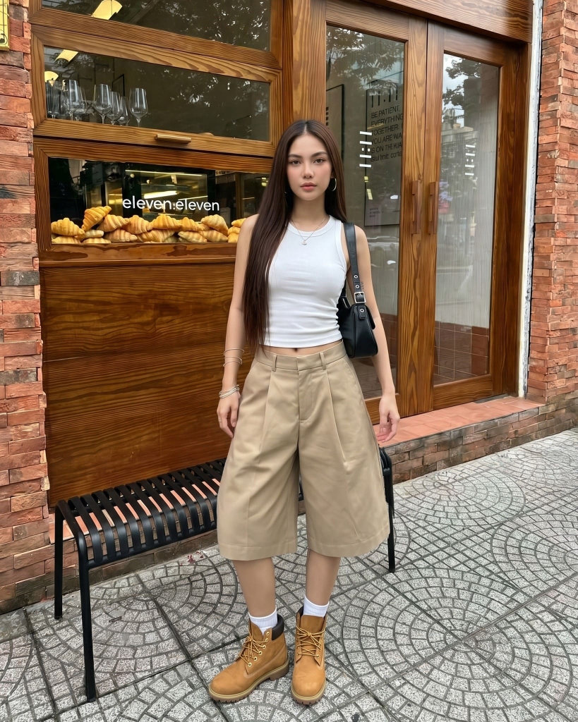 Quần Short Tibiacore Wooden Jorts