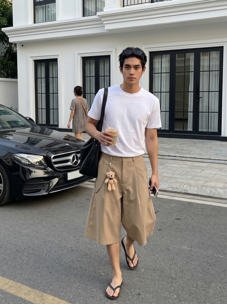 Quần Short Tibiacore Wooden Jorts