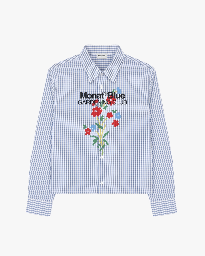 Áo sơ mi tay dài Gardening Plaid shirt