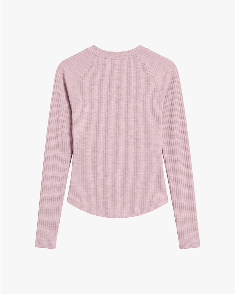 Áo Fit Longsleeves Top - Pink