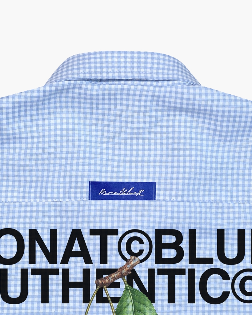 Áo sơ mi caro Boxy Berry