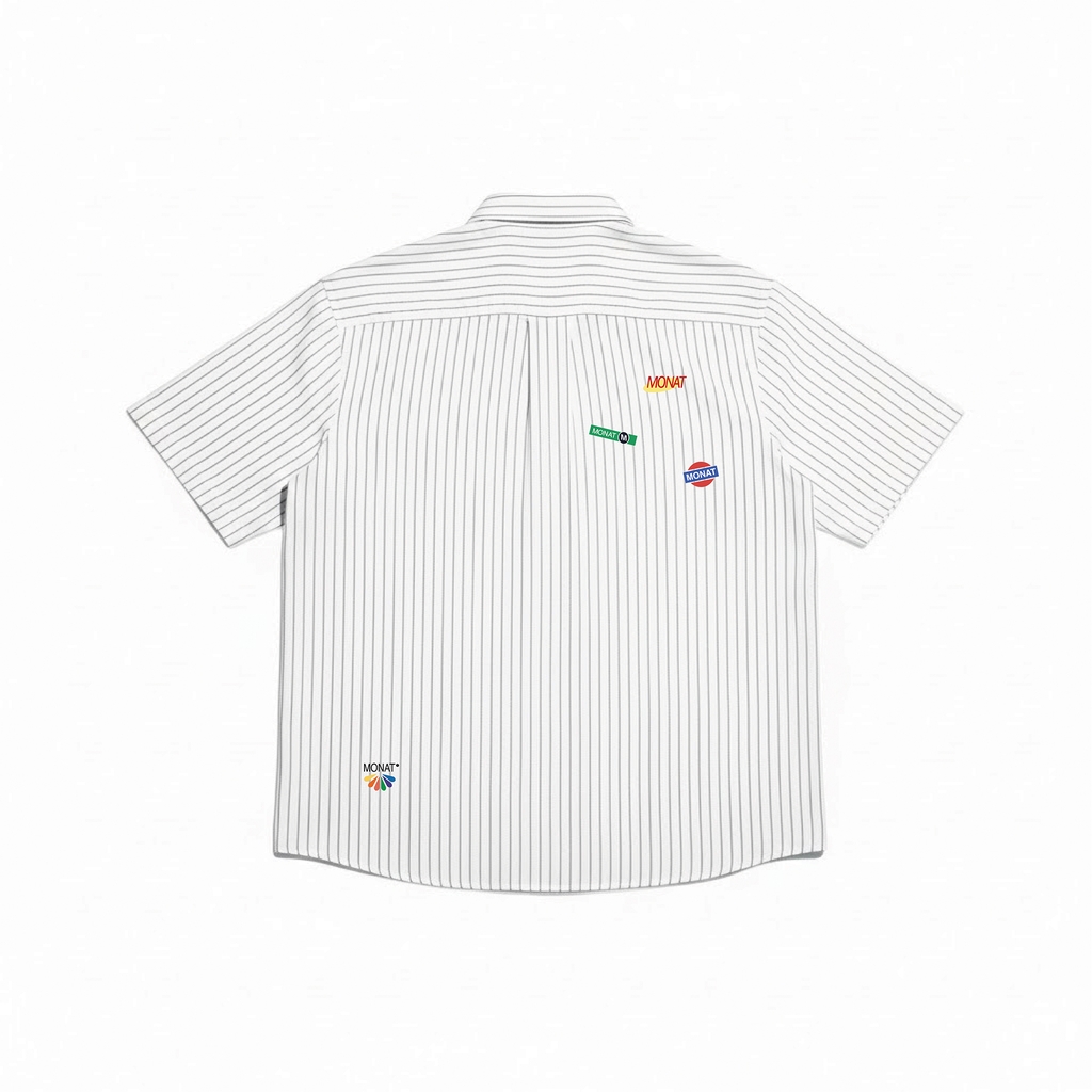 Áo sơ mi Boxy Logo Play