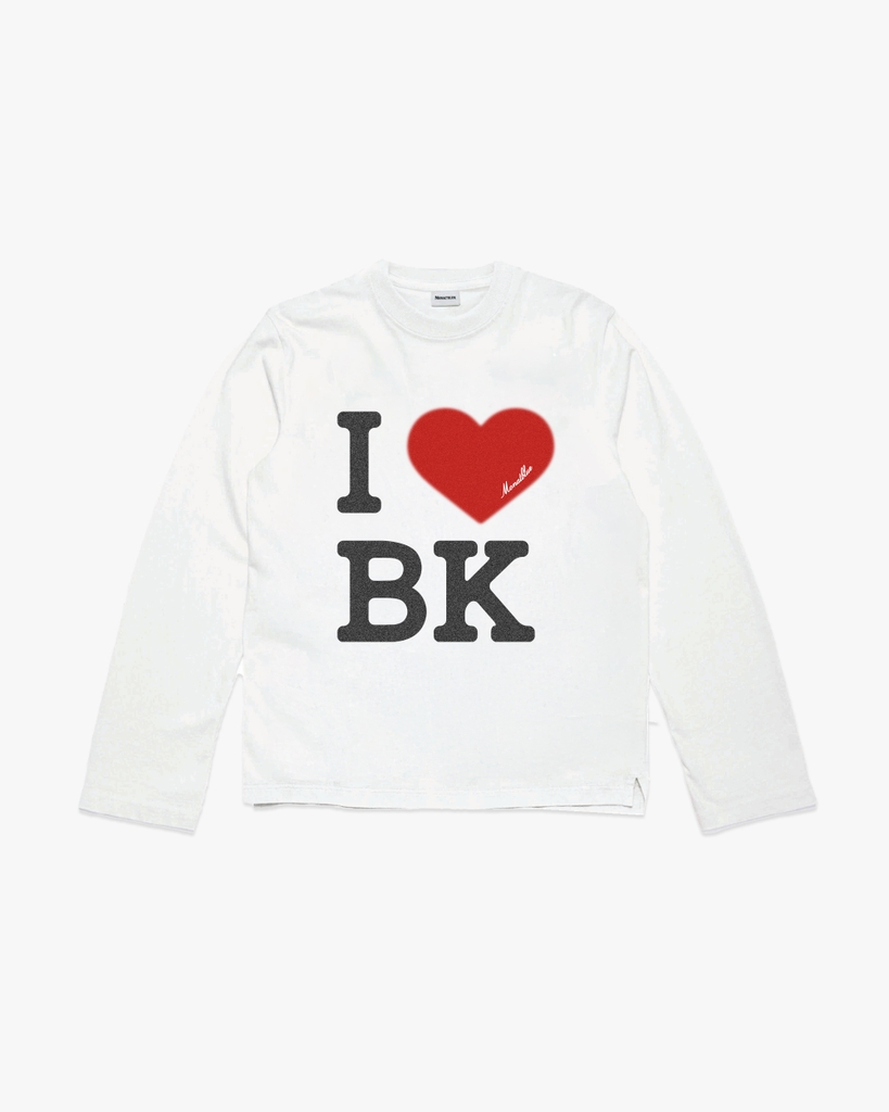 Áo thun tay dài I LOVE BK