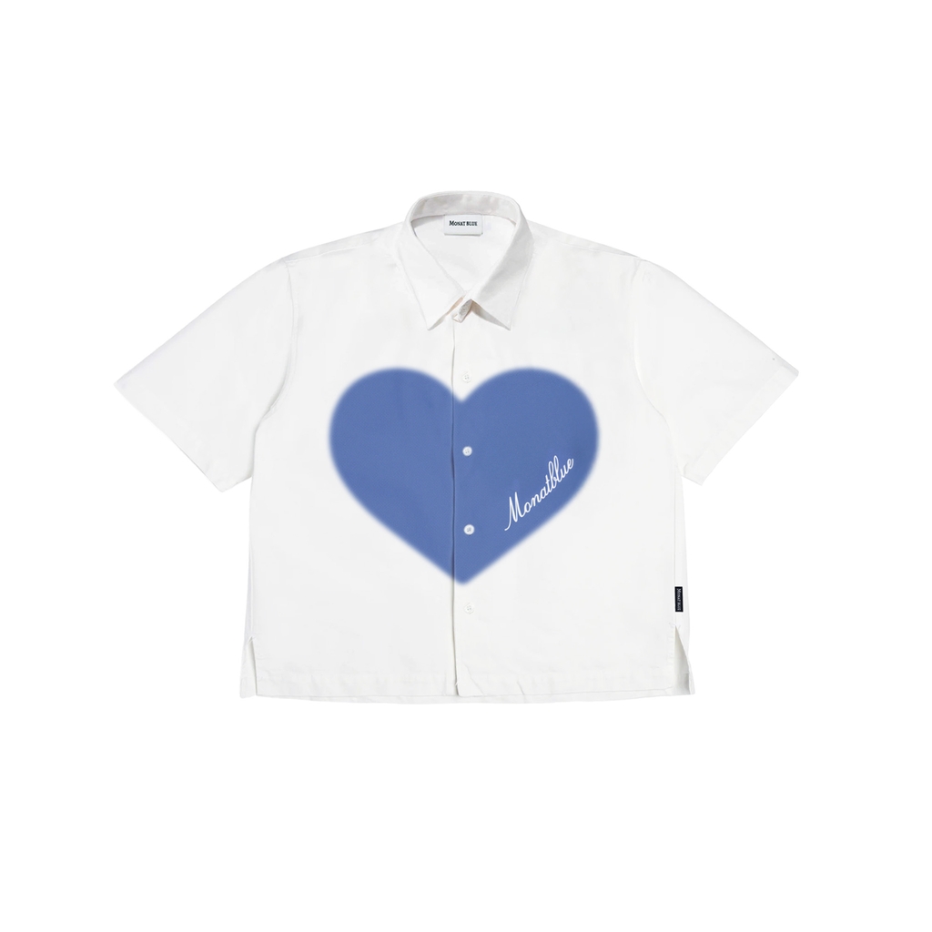 Áo sơ mi Heart White