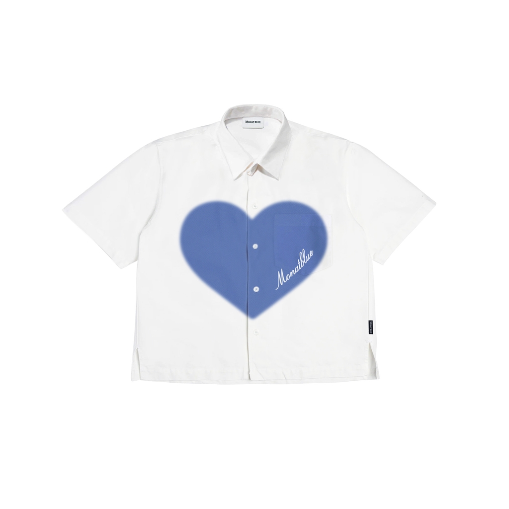 Áo sơ mi Heart White