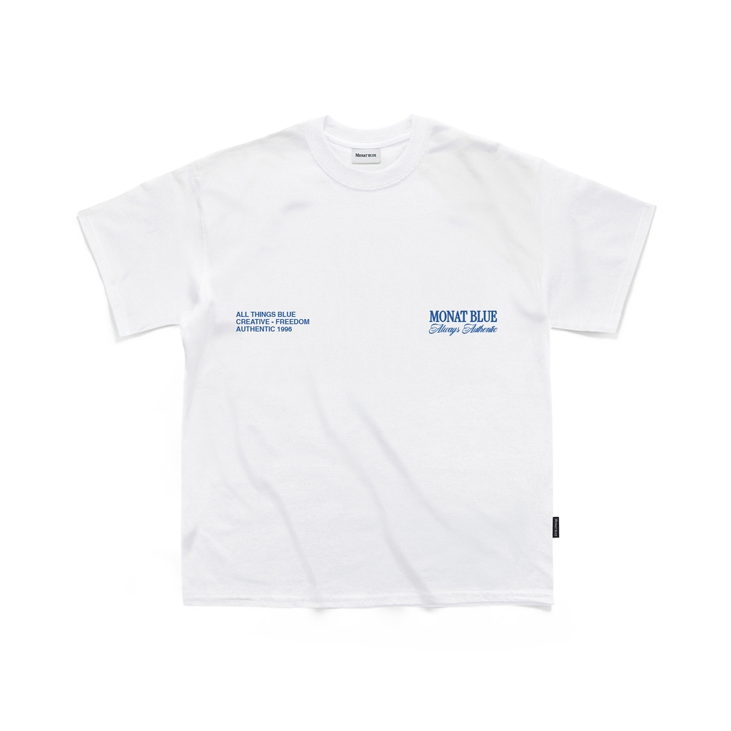Áo thun Monat blue Classic