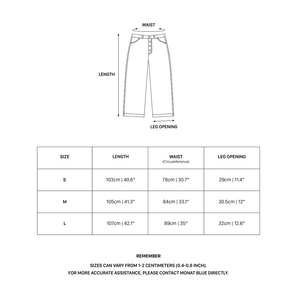 Quần Jean Raw Detail Button