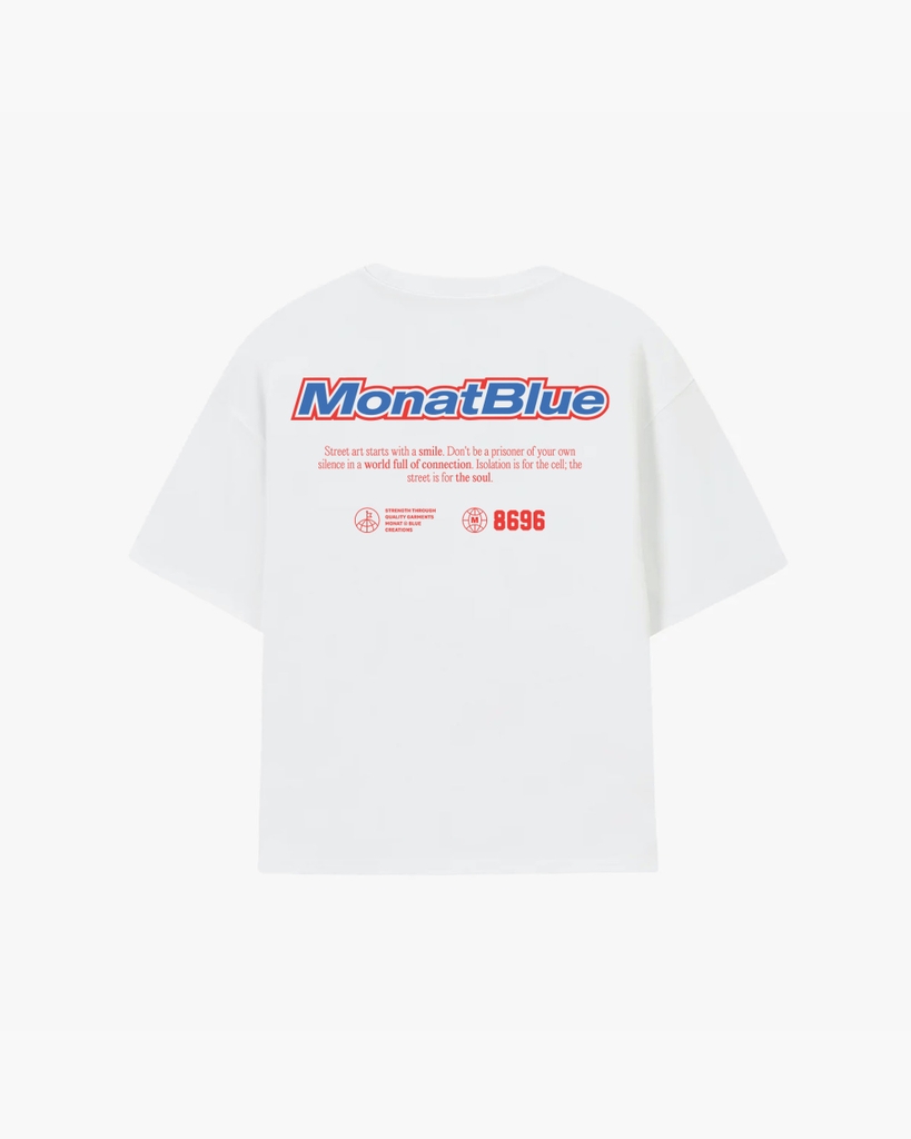 Áo thun Monat blue 8696