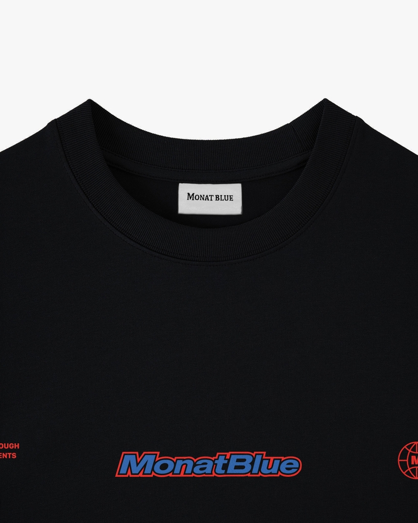 Áo thun Monat blue 8696