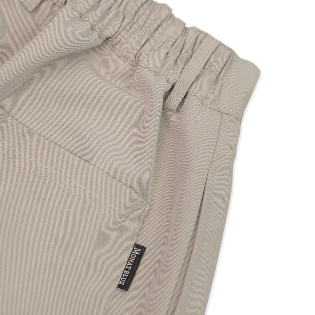 Widen kaki pants - Quần kaki ống rộng xếp ly