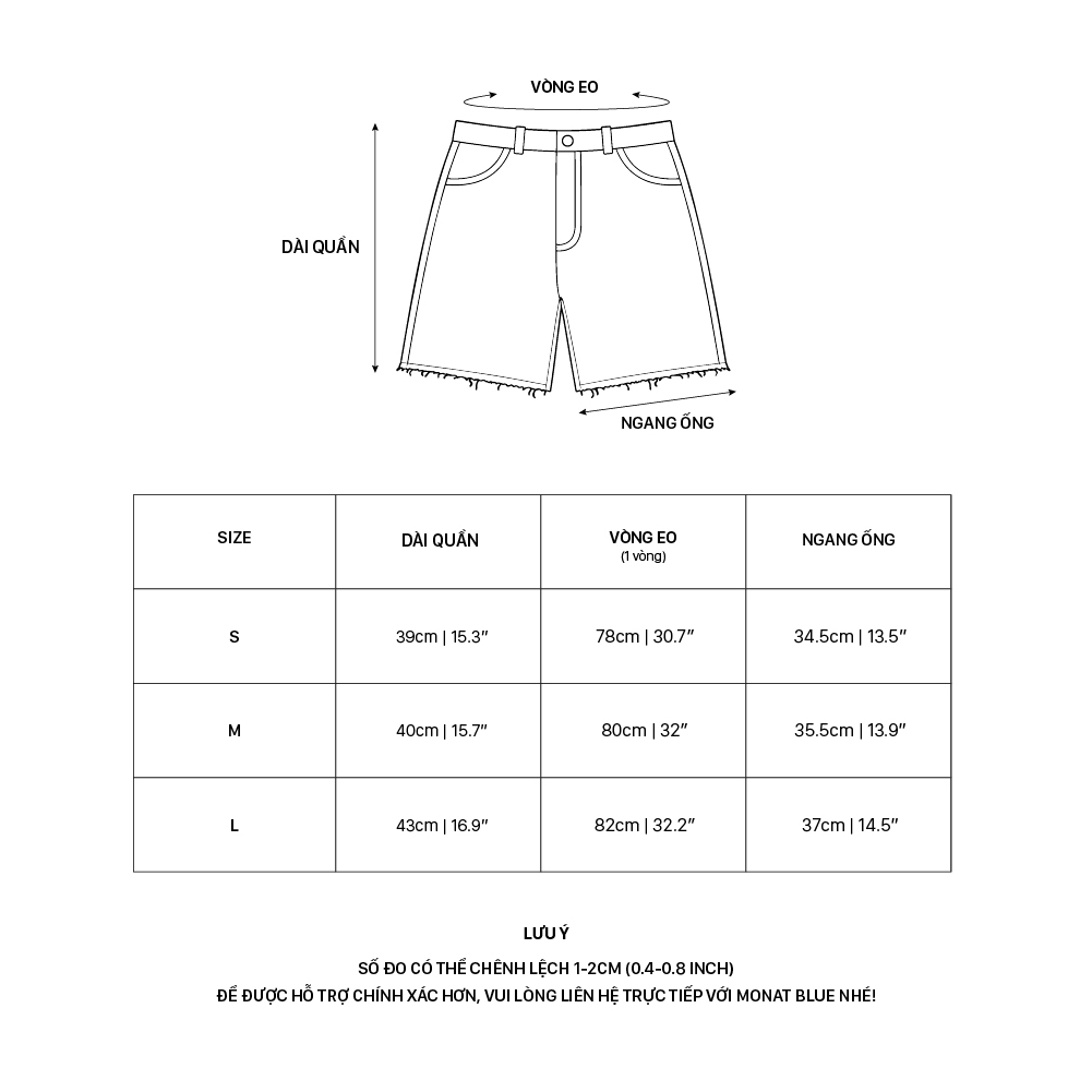 Quần Short Monatblue Vintage Cherry