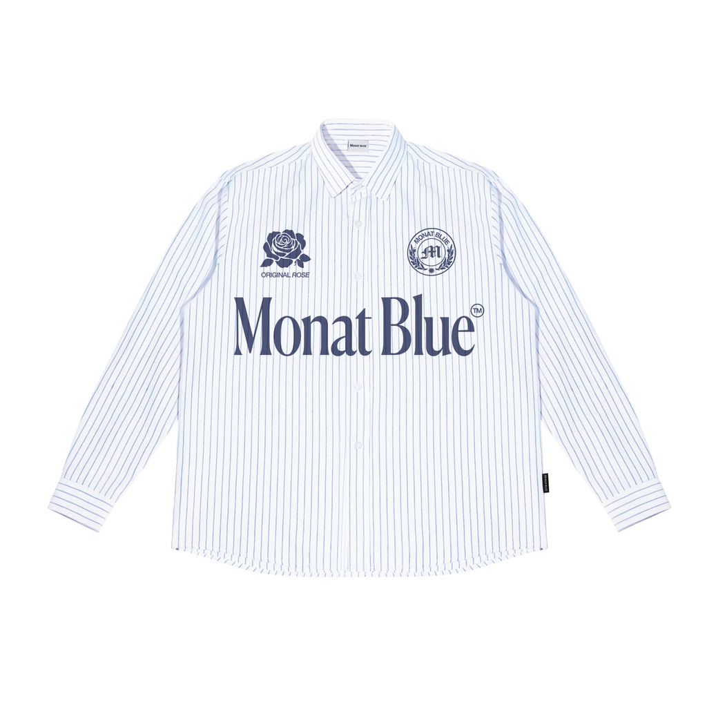 Áo sơ mi Oxford Blue Rose