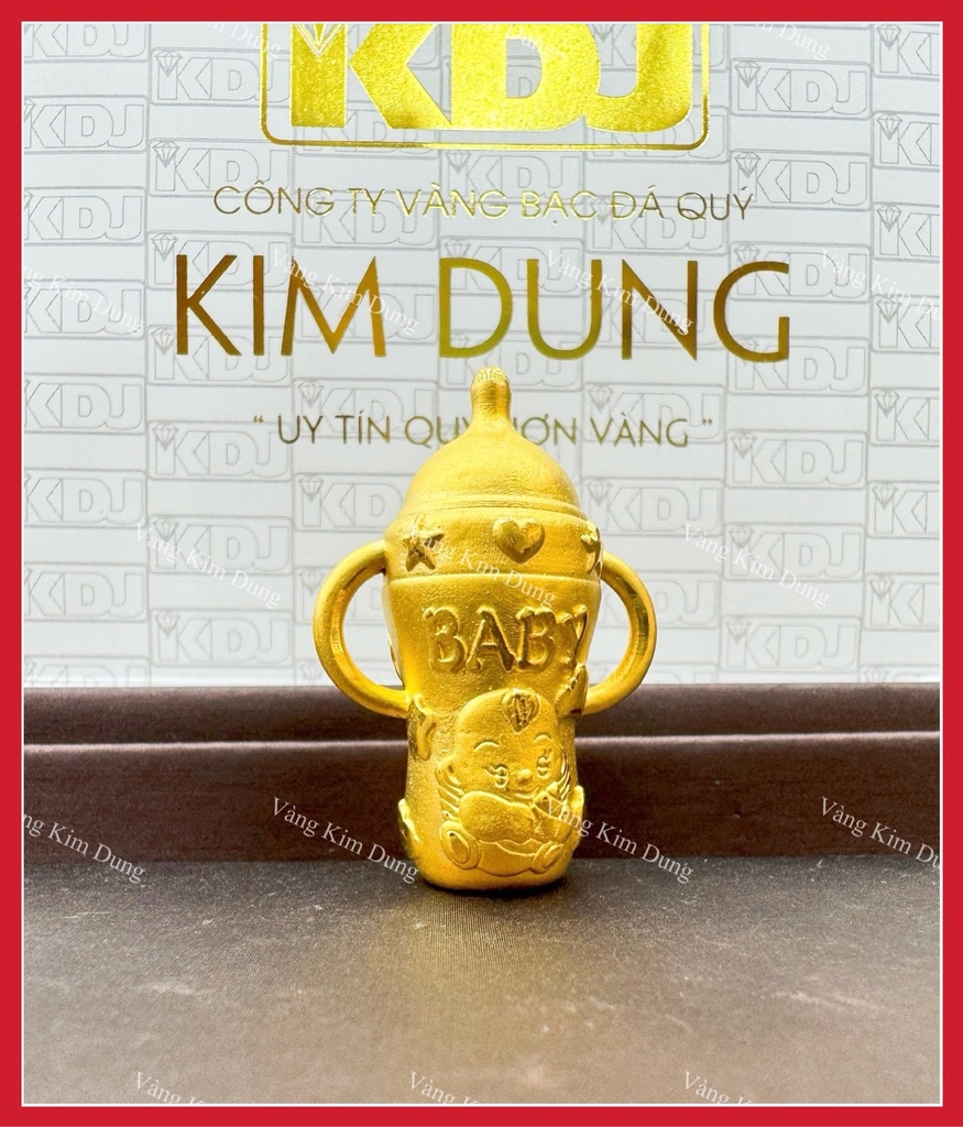 Bình sữa vàng 24k bản vị 1 chỉ