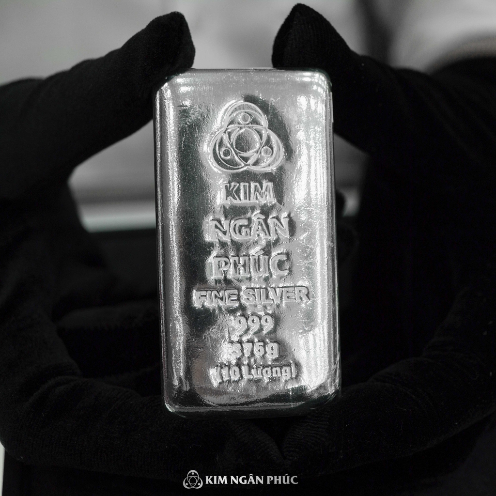 BẠC THỎI LƯỢNG KIM NGÂN PHÚC - 10 LƯỢNG