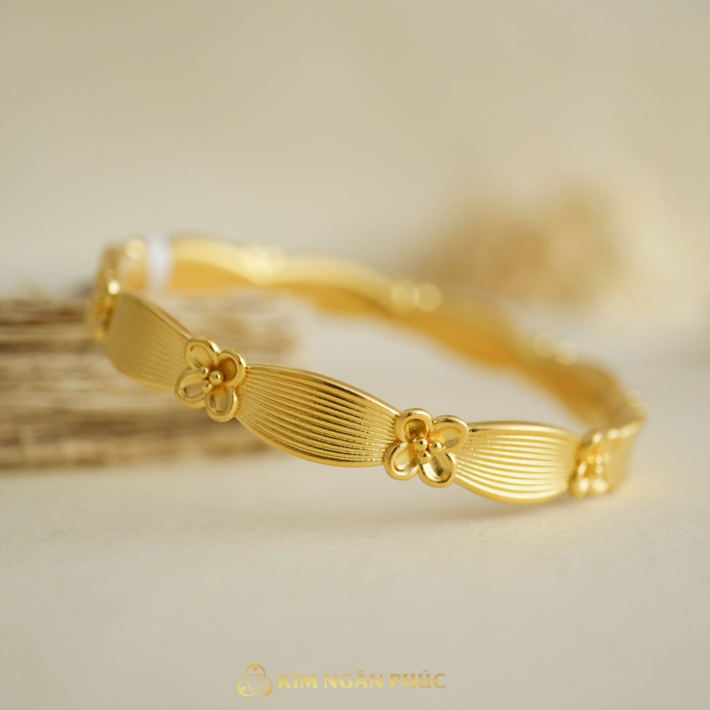 Lắc Tay Diệp Hoa Thanh Nhã 24k