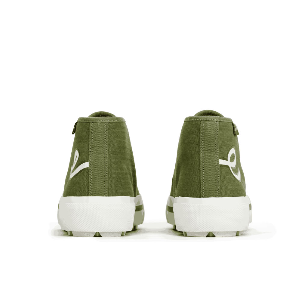 GEN E COLLECTION MID TOP - MOSS GREEN - MEN