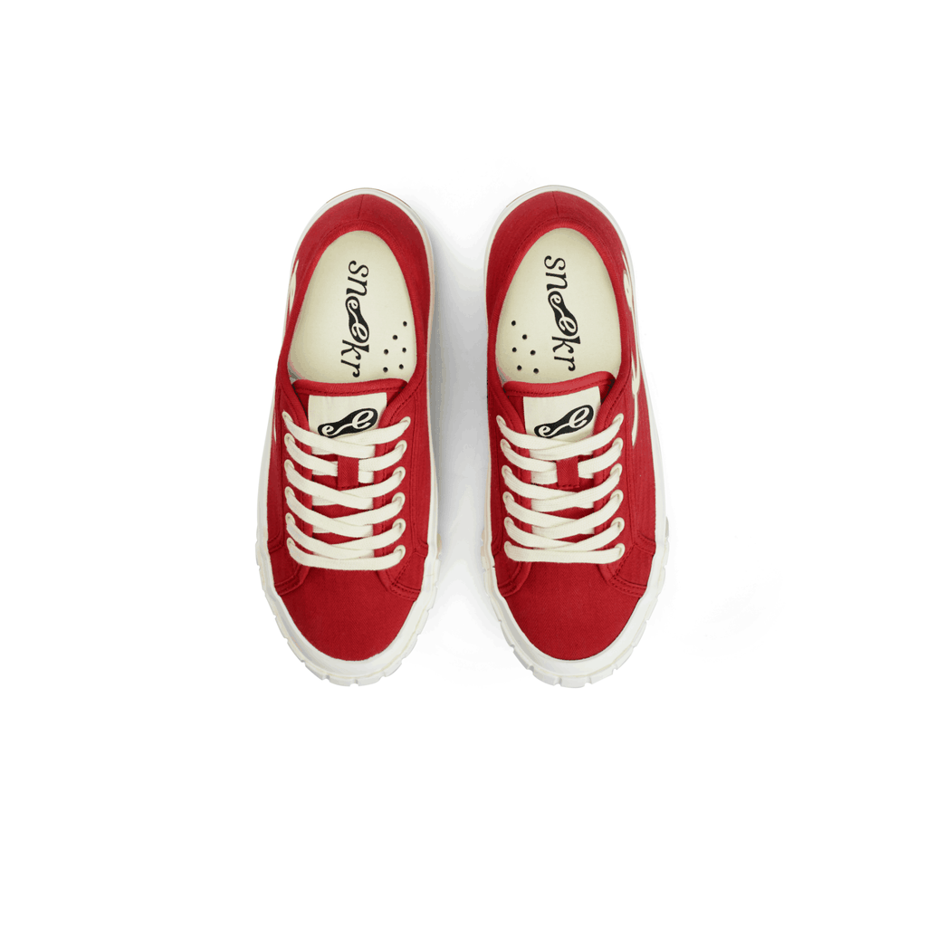 GEN E COLLECTION LOW TOP - RED CHERRY - WOMEN