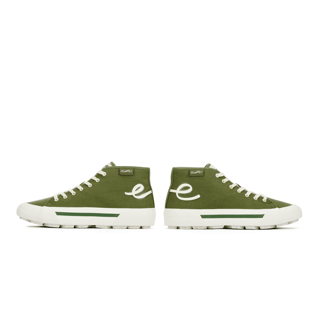 GEN E COLLECTION MID TOP - MOSS GREEN - MEN