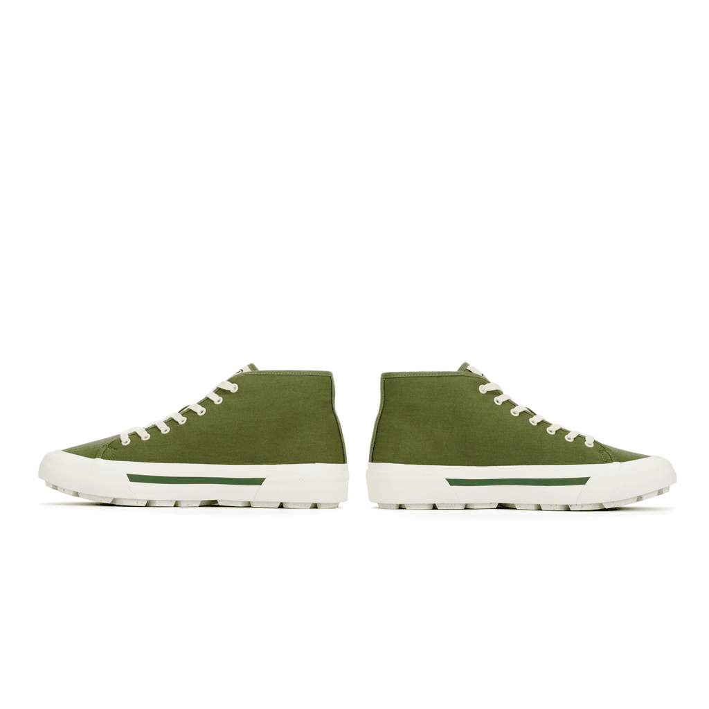 GEN E COLLECTION MID TOP - MOSS GREEN - MEN