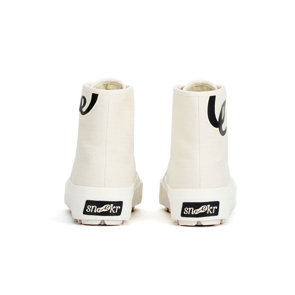 GEN E COLLECTION HIGH TOP - VANILLA / BLACK - WOMEN