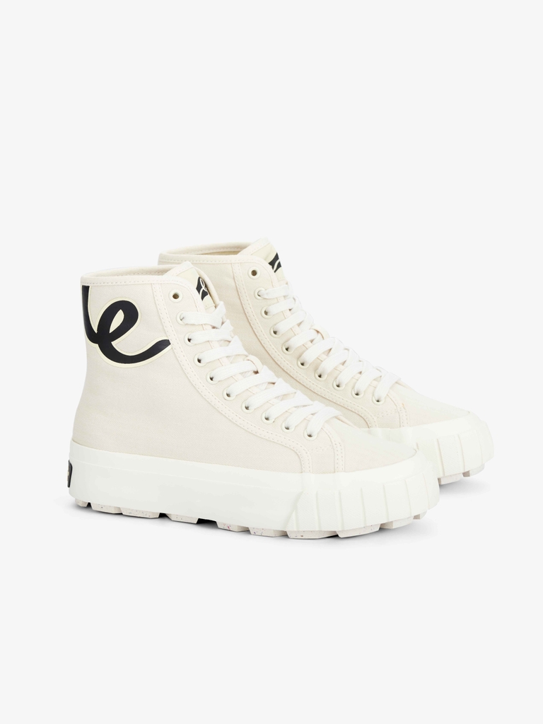 GEN E COLLECTION HIGH TOP - VANILLA / BLACK - WOMEN
