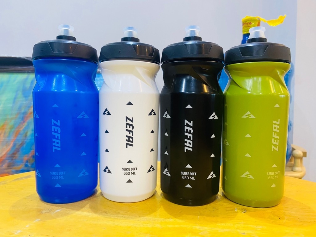 BÌNH NƯỚC XE ĐẠP ZEFAL SENSE SOFT 65 MẪU MỚI