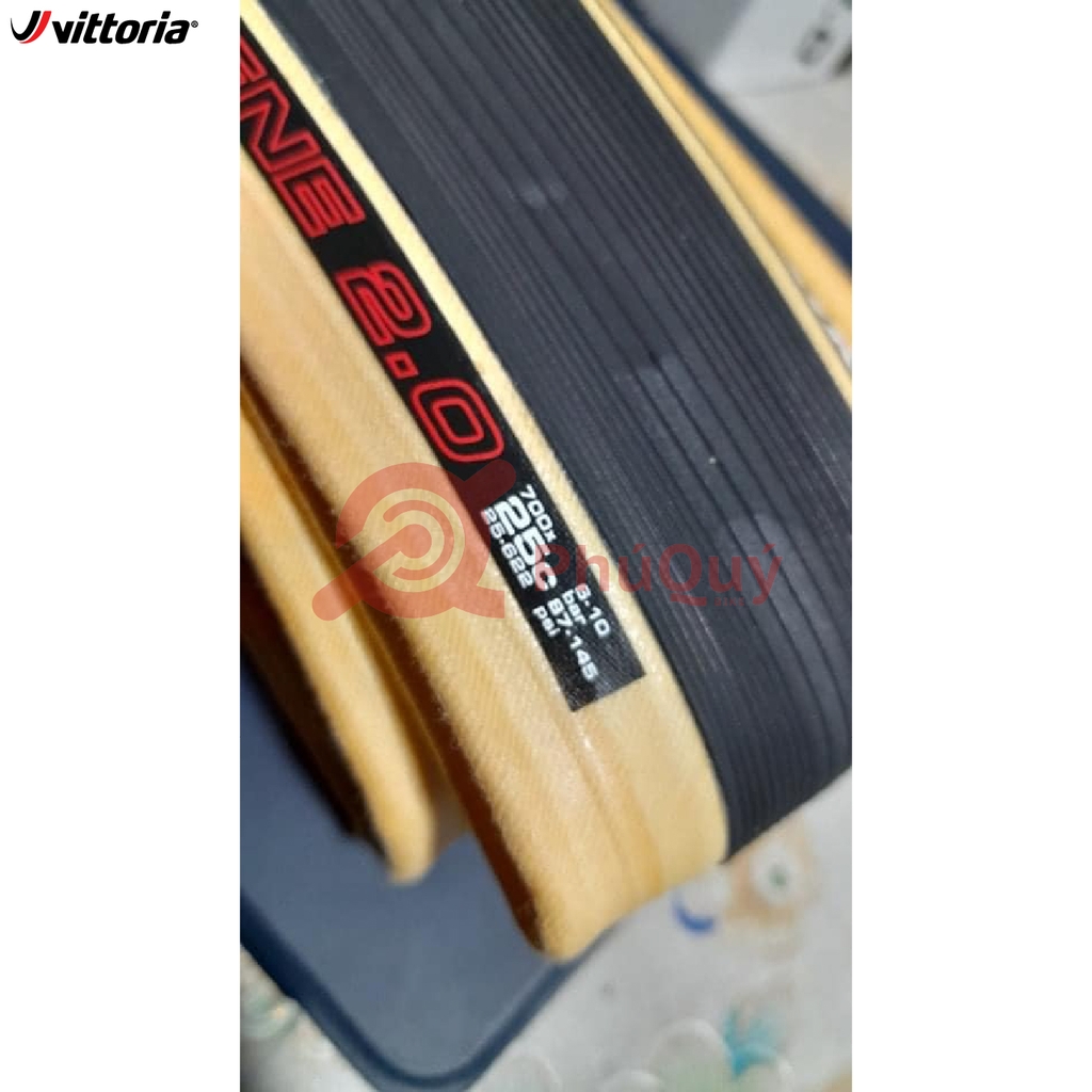 Vỏ gấp hồng vàng 700x28c Vittoria Corsa Graphene 2.0 (VAT)