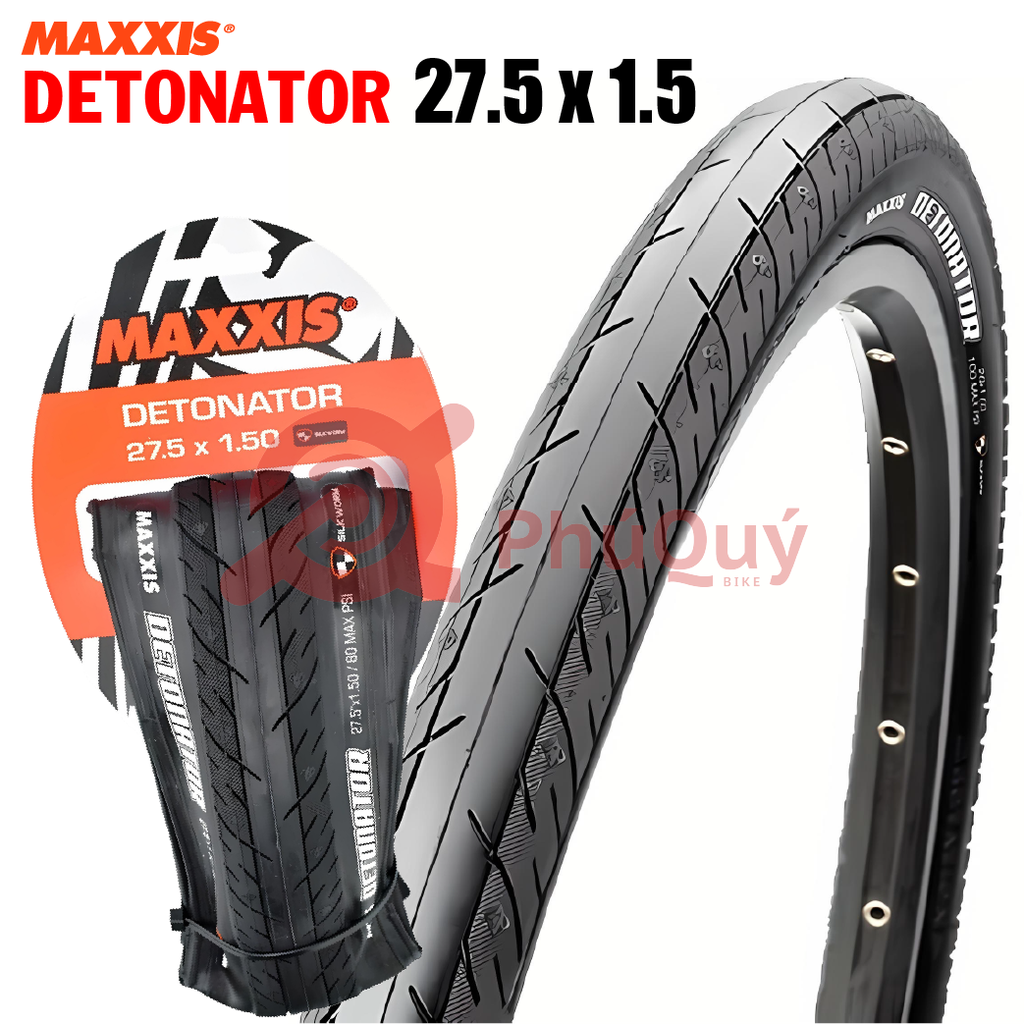 Vỏ Gấp MAXXIS DETONATOR Gai Trơn