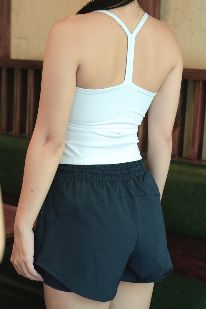 Áo Tank Top Shelf Bra ANYWEAR - Trắng