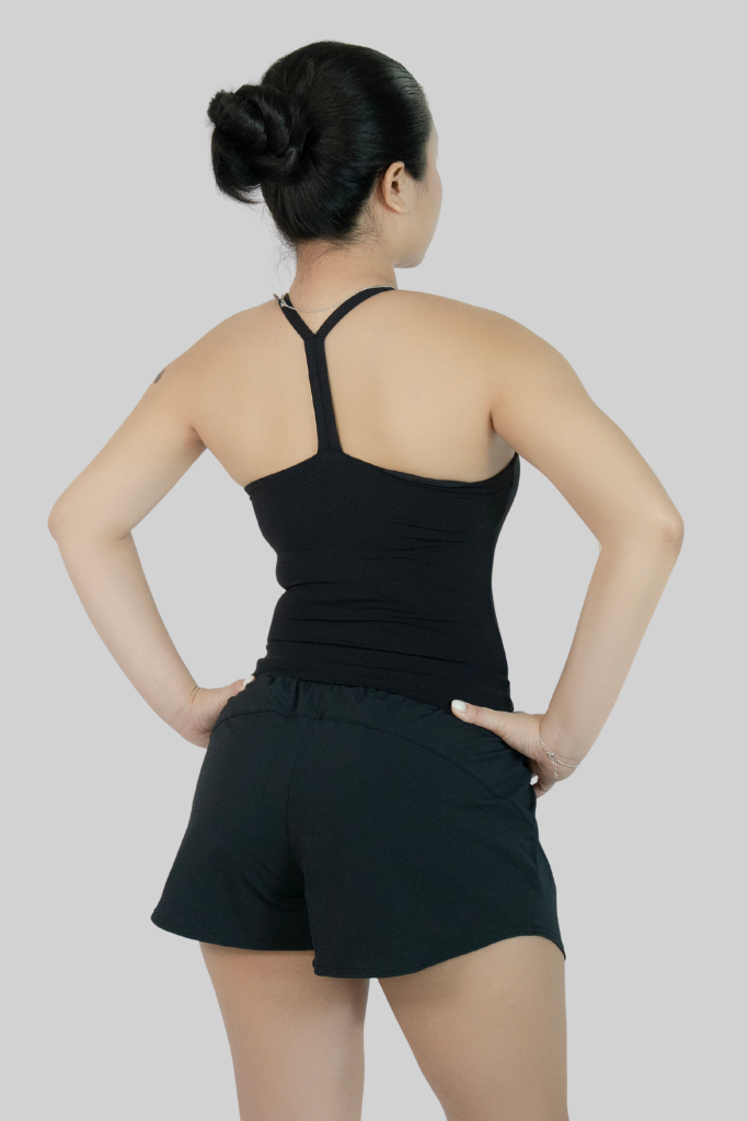 Áo Tank Top Shelf Bra ANYWEAR - Đen