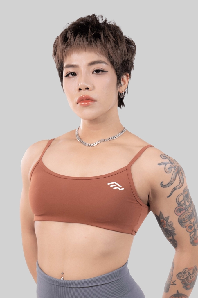 Áo Bra Seed - Brown