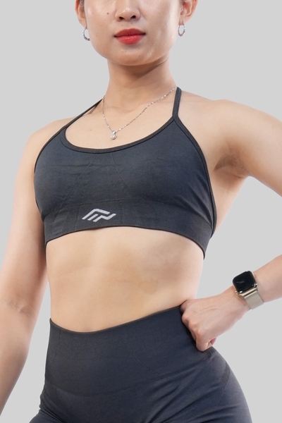 Áo Halter Bra EMPOWHER SEAMLESS - Vulcan
