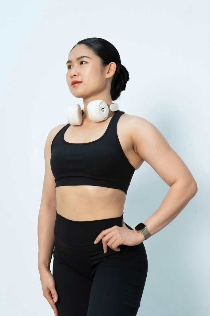 Áo Bra Thể Thao Tập Gym Có Mút Ngực Dáng Racerback - The Noir