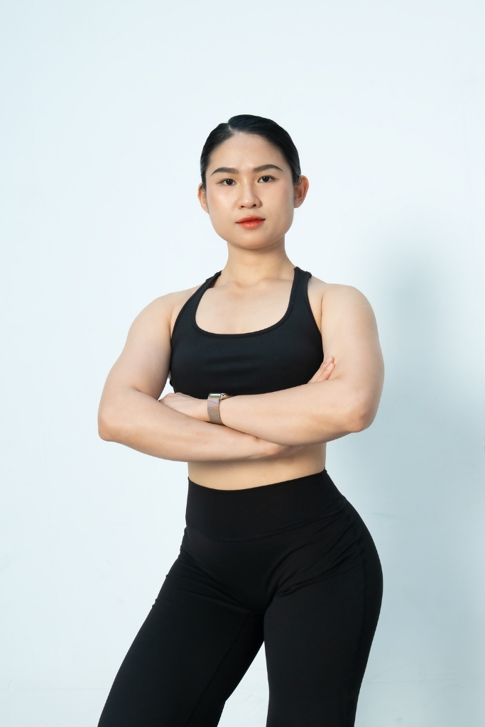 Áo Bra Thể Thao Tập Gym Có Mút Ngực Dáng Racerback - The Noir