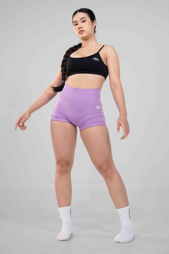 Quần Biker Shorts Seed - Light gray