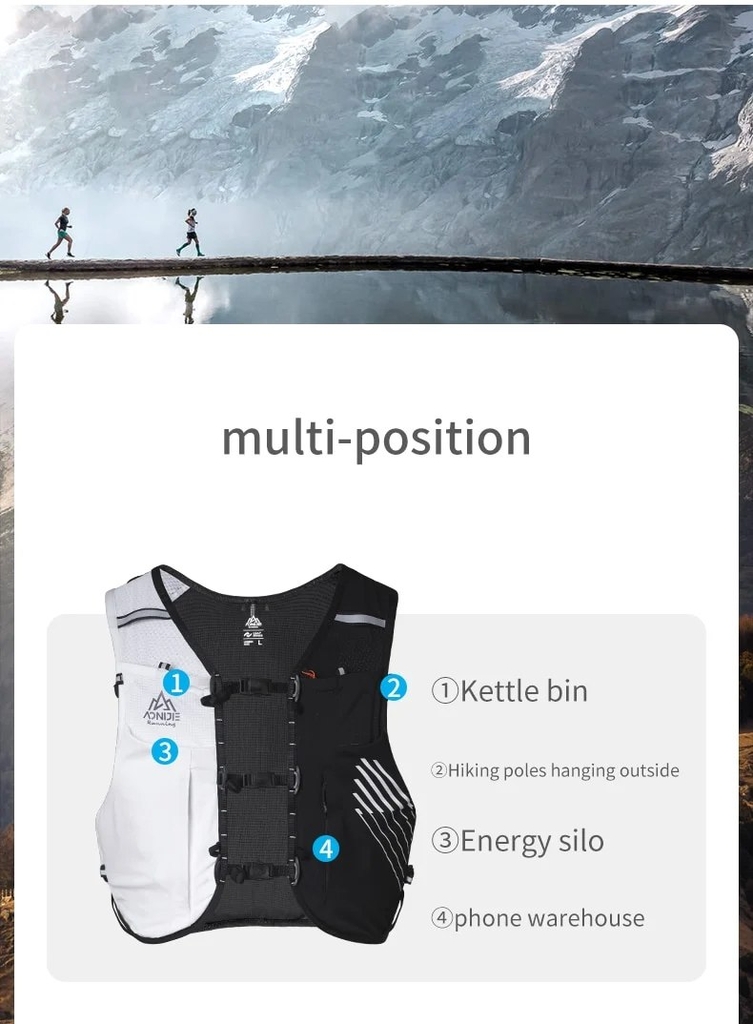 Vest/Balo nước Aonijie C9116 - dung tích 10L