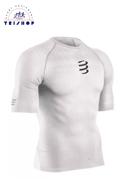 Áo chạy trail T-shirt Compressport 3D Thermo 50gram - Cộc tay