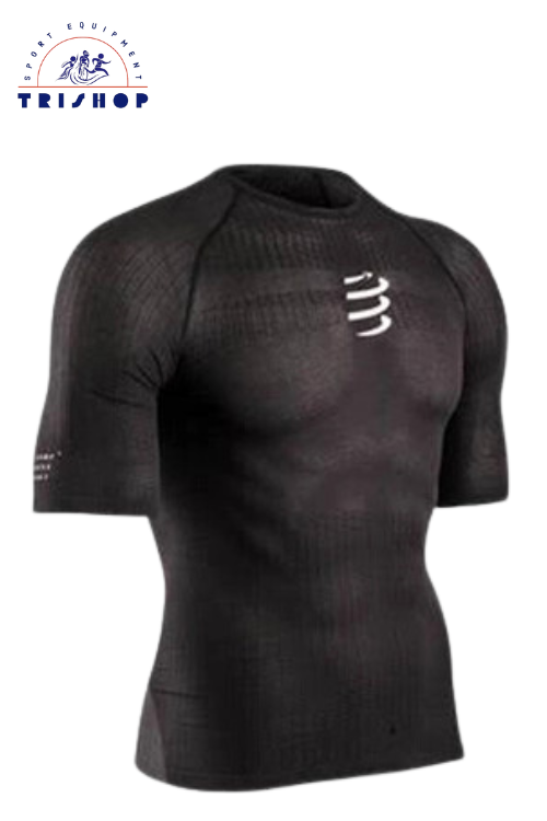 Áo chạy trail T-shirt Compressport 3D Thermo 50gram - Cộc tay