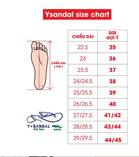 Dép chạy bộ YSANDAL RUNNING BN68