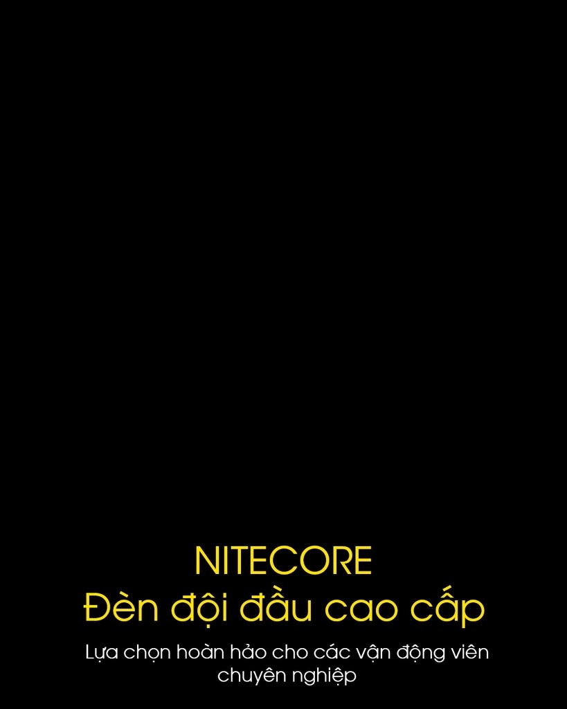 Đèn đội đầu NITECORE UT27 sáng 800lm chiếu xa 160m pin 1300mAh USB-C chuyên chạy marathon, chạy trail