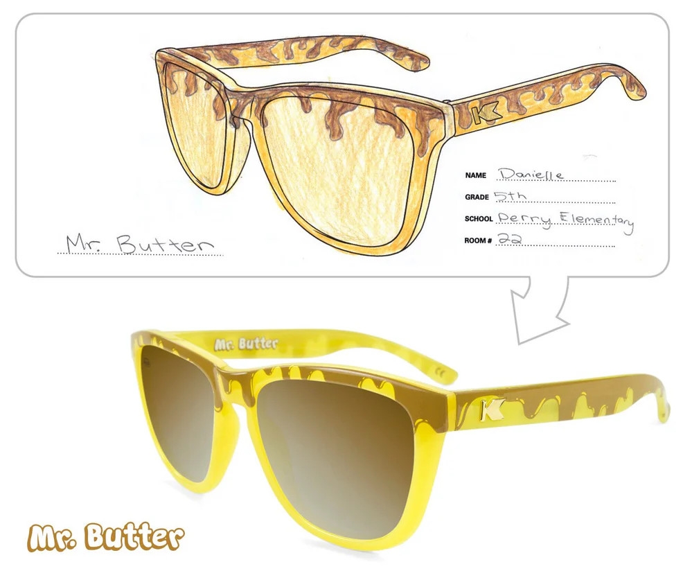 Kính chạy bộ Knockaround  - Premiums Sport - Mr.Butter - Class Acts Special Release
