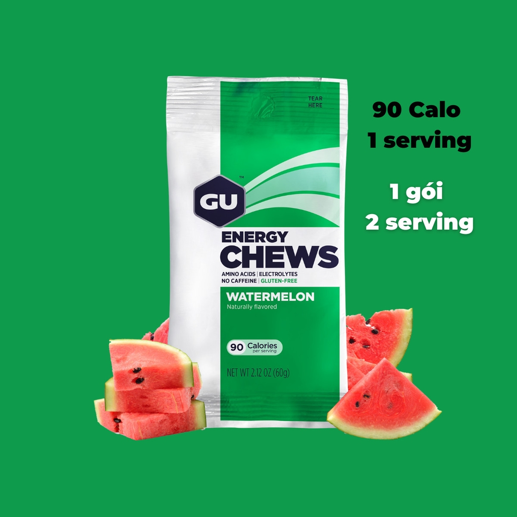 Kẹo Dẻo Bổ Sung Năng Lượng GU Energy Chews