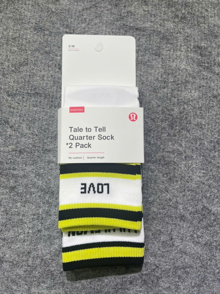 Tất thể thao LULULEMON - 1 set 2 đôi