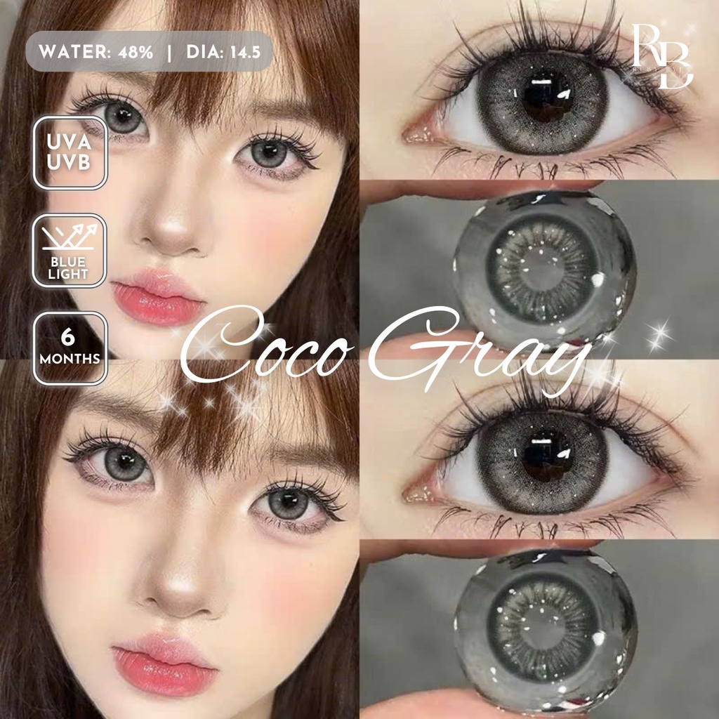 Kính Áp Tròng Màu Xám Coco Gray